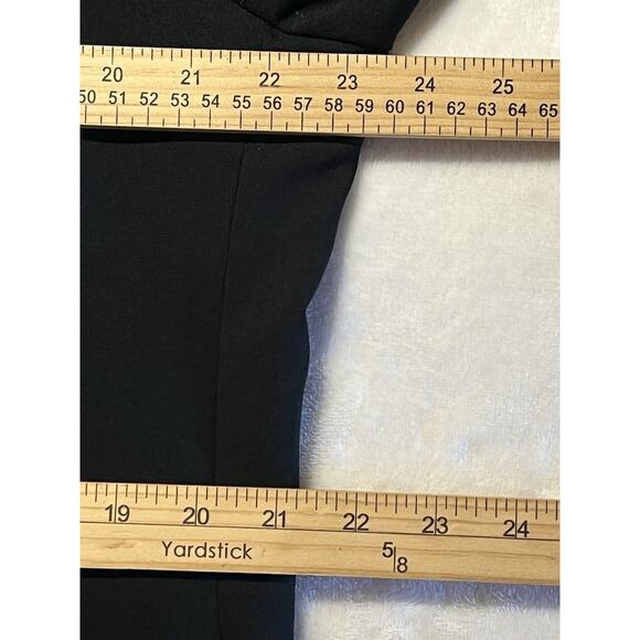 Joseph Abboud Mens 44L 36x29 Black Tuxedo Double Breasted Virgin Wool - Picture 10 of 16